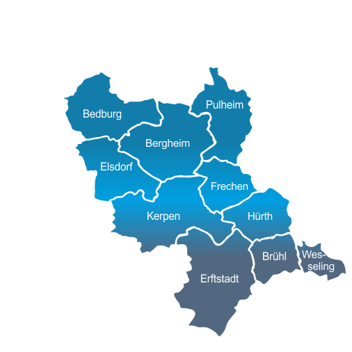 Rhein-Erft-Kreis Immobilien Karte Rhein-Erft-Kreis Immobilien Karte